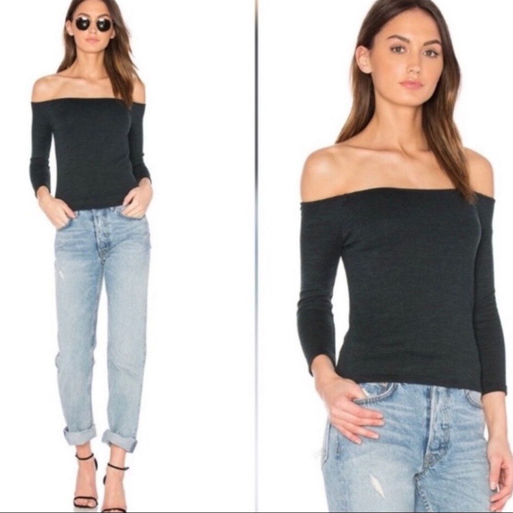 Rag & Bone Donna off shoulder top